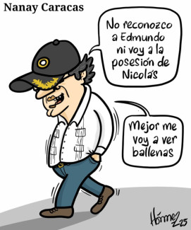 Caricatura 9 de enero del 2025: Nanay Caracas