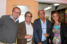 Juan Carlos Barbero, Alberto Carrasquilla, Eduardo Pineda y Rosa María Gómez.