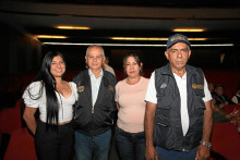 Tatiana Londoño, Angel Fernando Márquez, Yasmin Ochoa y Carlos Alberto Herrera.