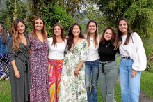 Lorena Osorio, Patricia Salazar, Lina Arbeláez, Yohana Agudelo, Alejandra Cardona, Sandra Velásquez y Manuela Noreña.