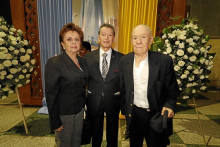 Martha Cecilia Duque de Valencia, Javier Valencia Marulanda y Antonio Duque Ruiz.