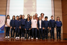 Fotos| Luis Trejos | LA PATRIA Estudiantes de grado 5 del Colegio del Perpetuo Socorro.