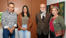 Delio Ascanio, Rosa Duque, Humberto Gallego y Diana Cardona.