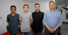 Nicolás Mappe, Alejandro Villa González, Alejandro Alzate y Jhon Jaime Correa.