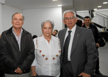 Albeiro Valencia Llano, María Cristina Arango y José Germán Hoyos.