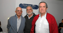 Fabio Mesa, Gonzalo Mejía y Hernán Mejia.