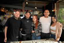 Mateo Giraldo, Rafael Gutiérrez, Valentina Giraldo, Michael Krastz y María Alejandra Sánchez.