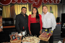 Juan Felipe Serna, Katerine Correa y Josué Pavón Betancur.