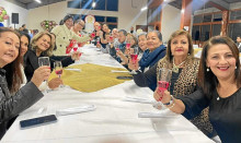 Un brindis por las bodas de Oro del Inem realizaron egresados de la primera promoción que corresponde al año 1978.