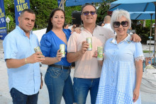 Wílmar Granada, Claudia Rodríguez, Dorancé Granada y Graciela de Niño.