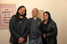 Santiago Rubio López, Natalia Rivera y Vanessa Rios.