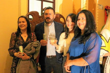 Lina Asencio, Norberto Jiménez, Lina María Loaiza y Lina Clemencia Salgado.