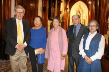 César Ramírez, Ana Lucía Buitrago, Martha Cecilia Buitrago, David Buitrago y Ana María Ocampo.