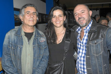 Carlos Pineda, Pamela Salazar y Jairo Ramírez.