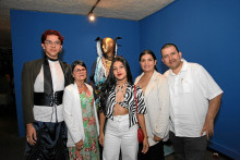 Andres Felipe Correa, Mariana López, María Consuelo Panesso, Lucero Calle y Juan David Correa.