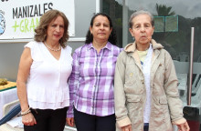 Luz Mariana Arias, Luz Adriana Restrepo y Elca Restrepo.