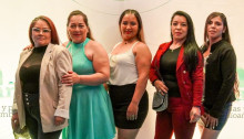 Gloria Helena Cañón, Anyeli Guaymarán, Alejandra Echeverri, Adriana López y Sandra Espinosa.