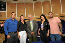 José Ciro, Paula Andrea Ciro, Germán Hoyos Salazar, Daniela Ospina y Andrew Montoya.