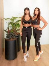 Natalia Londoño y Paula Cañón Buitrago fueron las anfitrionas del acto social en Amma, estudio de pilates.