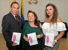 Mario Moreno Parra, Noira Isabel Arias y Adriana Delgado Cárdenas.