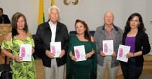 Norby Arias, Octavio Zapata, Noira Isabel Salazar, Ariel César Echeverri y Valentina Echeverri.