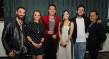 Luis Fernando Duque, Angy Tatiana Flórez, José López, Ángela Jiménez, Julián Duque y Johana Barreneche.