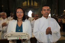 Adriana Arias y José Heriberto Arias.