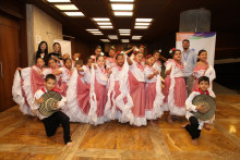 Grupo de danzas de Arauca, corregimiento de Palestina (Caldas)