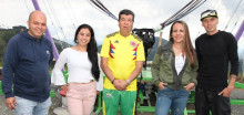 Diego Giraldo Yepes, Marisela Peña López, Miguel Ángel Vega Cardona, Mary Luz Ospina y Jonathan Arroyave.