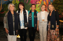 Esperanza Álvarez, Mónica Giraldo, Marcela García, Liliana Marulanda y Olga Lucía Quintero.