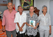 Oliverio Maya, Álvaro Maya, Francia Amaya y Miriam Maya.