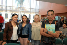 Claudia Jiménez Franco, Beatriz Castro, Elis Del Rosario Cardona y Juan Carlos Salazar.