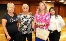 Milvia Morales, Ana Morales, Luz Mery Marín y Franqueline Pinzón.