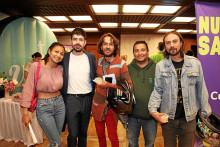 Lorena Izuriaga, Víctor Jurado, Alejandro Devia, Yeison Gálvez y Edwin Narváez.