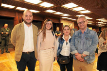 Jónathan Ballesteros, Manuela Ramírez, Laura Visbal y Luis Guillermo Quintero.