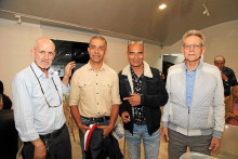 Nicolás Eduardo Ruiz, Efraín Gómez, Alberio Rodríguez y José Óscar Cardona.