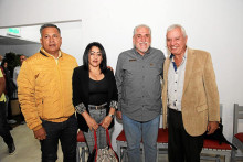 José Fernando Torres, Luz Andrea Valencia, Julio César Samper y Carlos Arboleda.