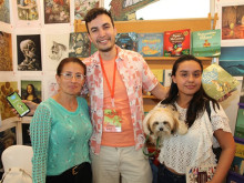 Stella Castiblanco, Cristian Andrés Tenorio y Valeria Martínez.