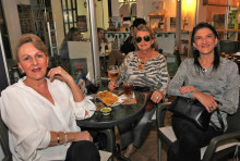 María Ruby Aristizábal, Isabel Cristina Duque y Lina María Aristizábal.