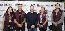 Andrea Gómez, Santiago Osorio, Juan Pablo Osorio, Yuli Paola Zapata y Felipe Montoya.