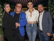 Isabella Obregón, César Augusto Londoño, Liche Durán y Steven Arce.