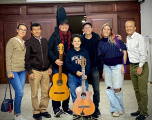 Olga Lucía Pineda, Alex Marín, Alejandro Marín Pineda, Nicolás Marín Zapata, Santiago Marín Pineda, Carolina López Barrios y Duván Marín Martínez.