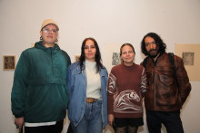 Santiago Cardona, Natalia Charry, Catalina Guzmán y Ulises Tovar.