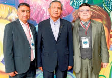 Benicio Monsalve, Mario Ignacio Díaz y Luis Fernando Gutiérrez.