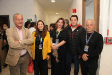 Miguel Bautista, Yineth Correa, Sandra Ángela Henao, Andrés Suárez y Gustavo Arias.