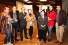 Carolina López, Santiago Marín, Duvan Marin, Martha Inés Pineda, Alejandro Marín, Nicolás Marín, Olga Lucía Pineda y Alejandro Marín Martínez.