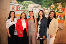 María Angélica Zuluaga, Yolanda Pasuy, Alejandra Marulanda, Ana Sofia Cruz y Nathaly Sánchez.