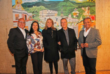 Ómar Villamil, Luz Marina Herrera, Judith Patiño, Yesid López y Fabián Giraldo.