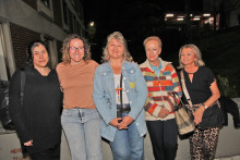 Leli Quintero, Paula Bernal, Ángela María Ruiz, Lucía Londoño y Martha Salazar.