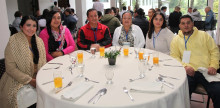 Debely Valencia, Johana Castaño, Óscar Acosta, Hermosa Cifuentes, Gissela Londoño y Hugo Usma.